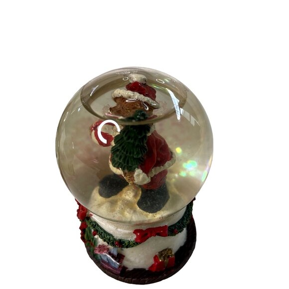 Lot 3 Vintage Mini Snowman Christmas Snow Globes u Display Figurines - Picture 7 of 9